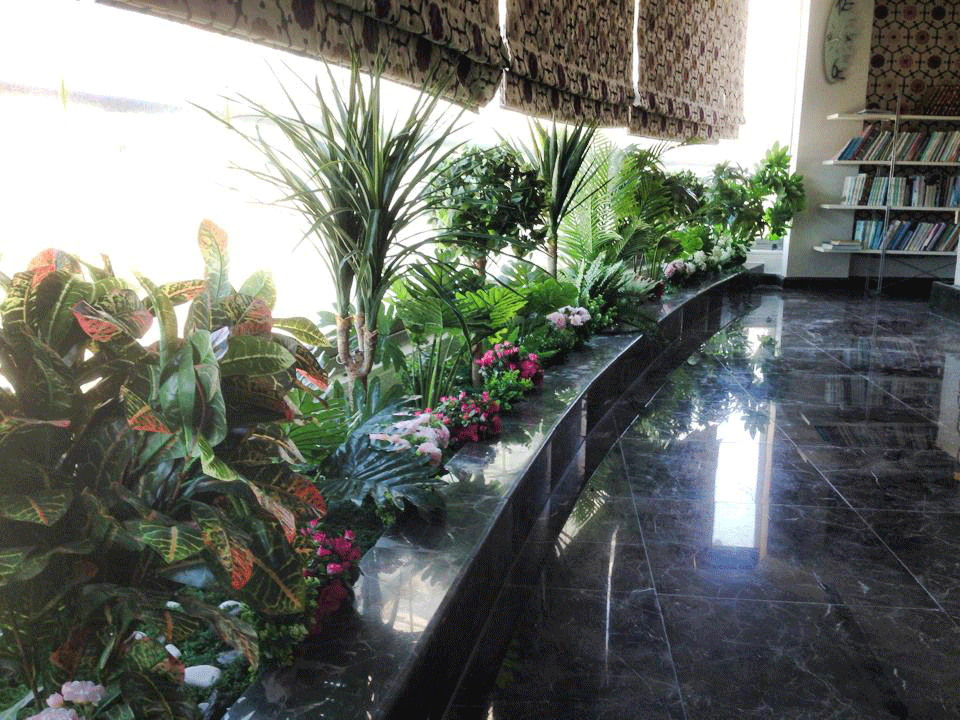 Landscaping Indoor – garden and landscape design by Les Trois Fleurs, Lebanon