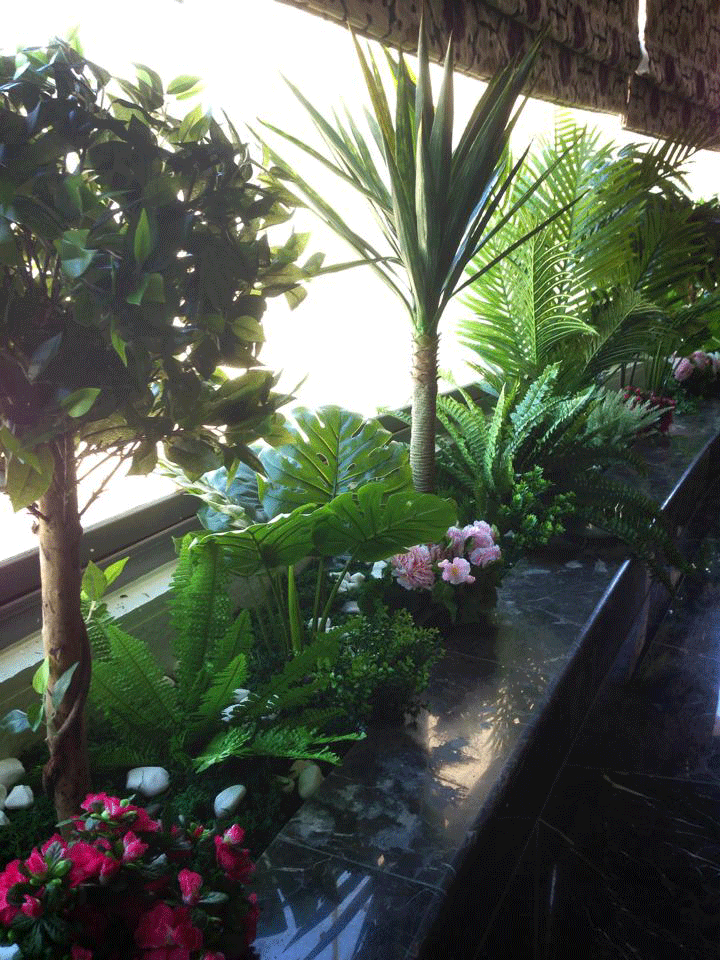 Landscaping Indoor – garden and landscape design by Les Trois Fleurs, Lebanon