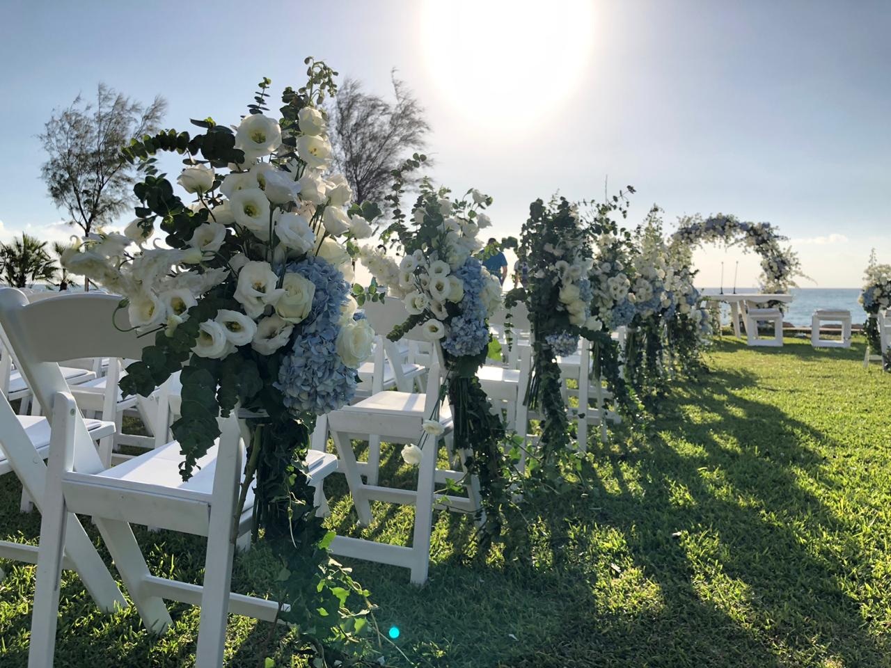 Wedding flowers – wedding floral design by Les Trois Fleurs, Lebanon