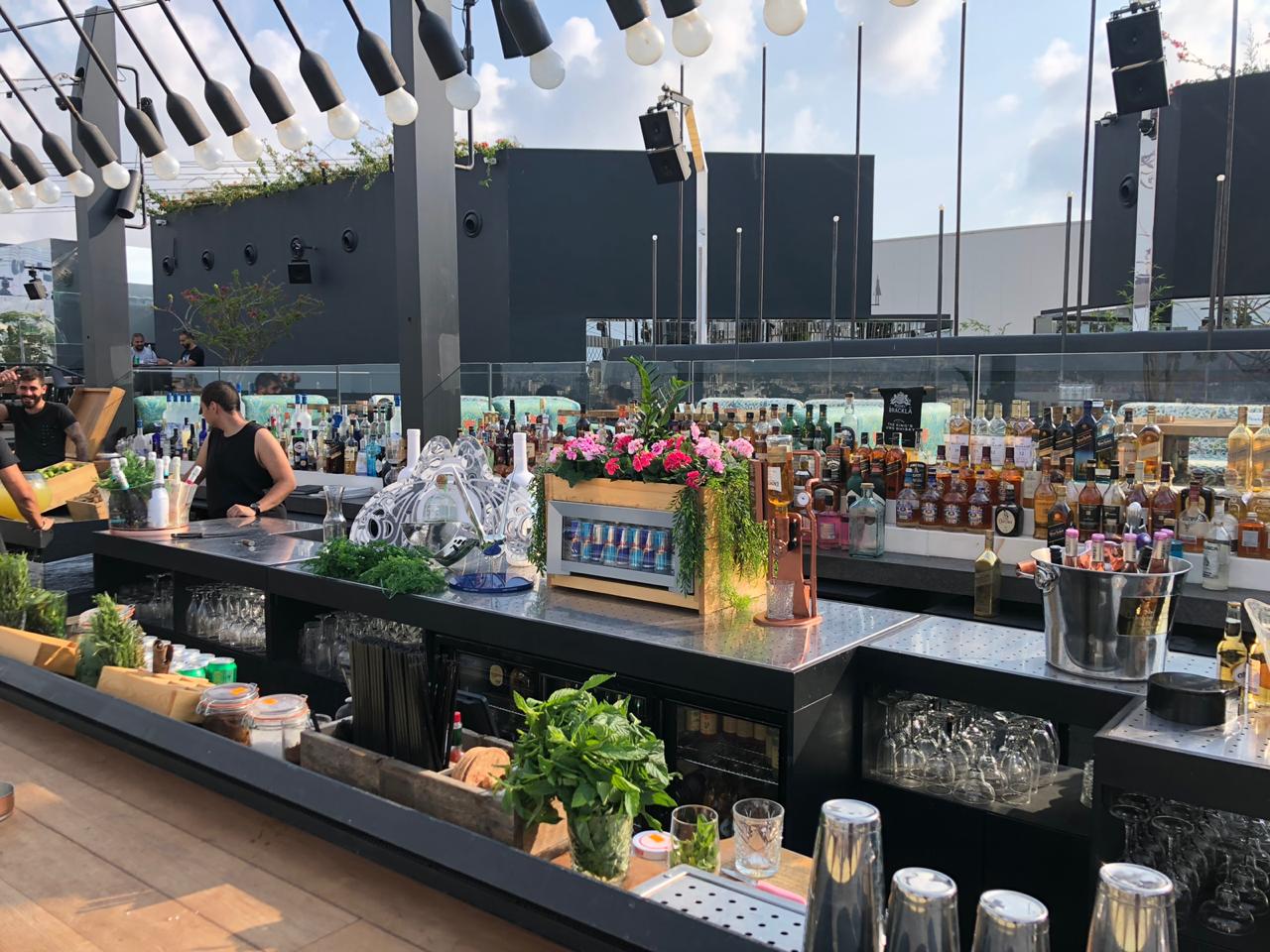 Red Bull Event – event floral decoration by Les Trois Fleurs, Lebanon